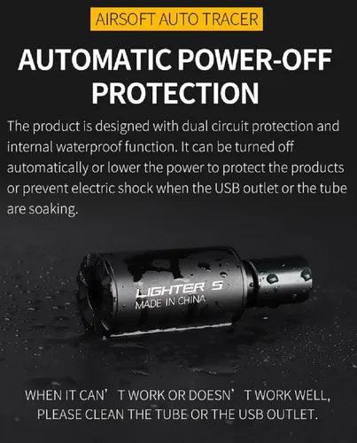 Trazador Balines Airsoft Silenciador Rastreador TZR1