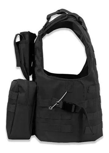 Chaleco De Seguridad Porta Placas Airsoft CL6