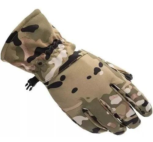 Guantes Tacticos Militar Impermeables Multicam Nieve GT7