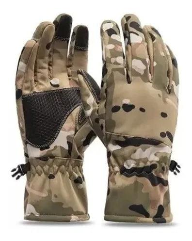 Guantes Tacticos Militar Impermeables Multicam Nieve GT7