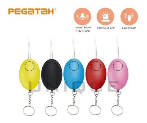 Llavero Alarma Defensa Personal Espanta Delincuentes LL5