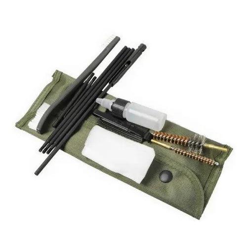Set Kit 11pcs Limpieza Con Estuche Pistola Rifle SLR2