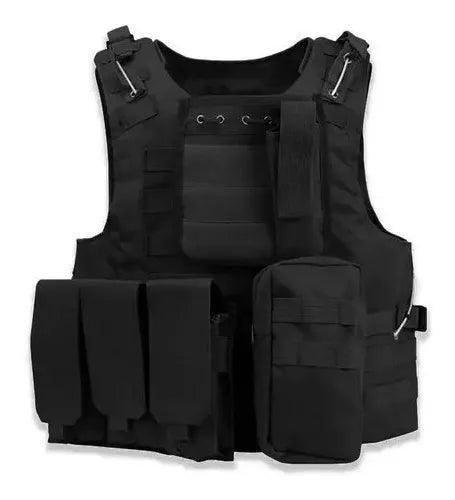 Chaleco De Seguridad Porta Placas Airsoft CL6