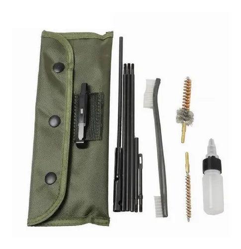 Set Kit 11pcs Limpieza Con Estuche Pistola Rifle SLR2