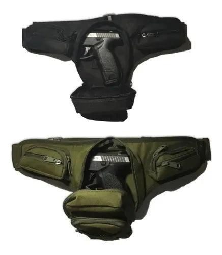 Bolso Banano Riñonera Porta Arma Universal Táctico BT21