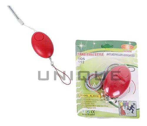 Llavero Alarma Defensa Personal Espanta Delincuentes LL5