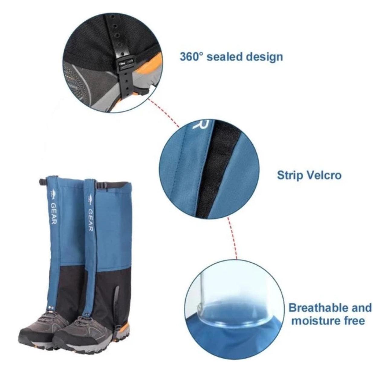 Polainas Impermeables Para Montañismo Trekking Deportes