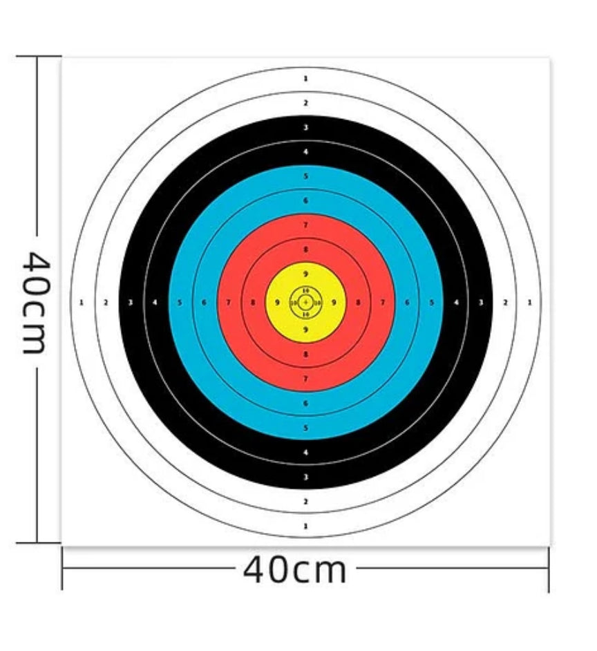 Target Papel De Tiro Al Blanco BTC4