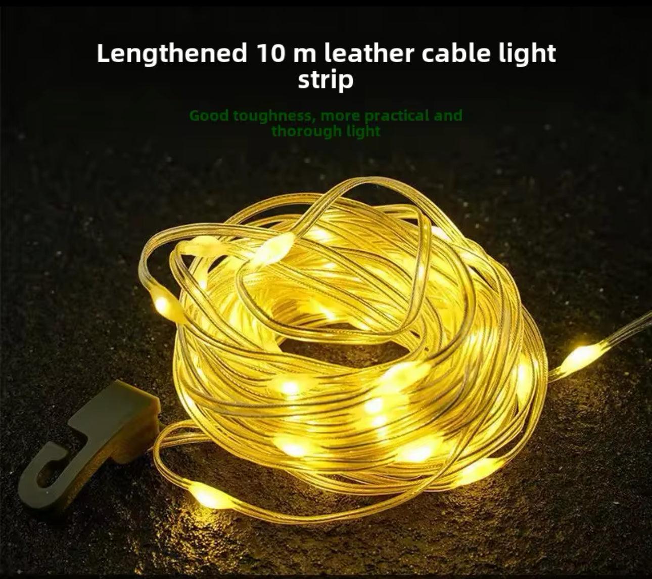Luz Led portátil para acampar, Usb para lámpara recargable por tienda de campaña al aire libre