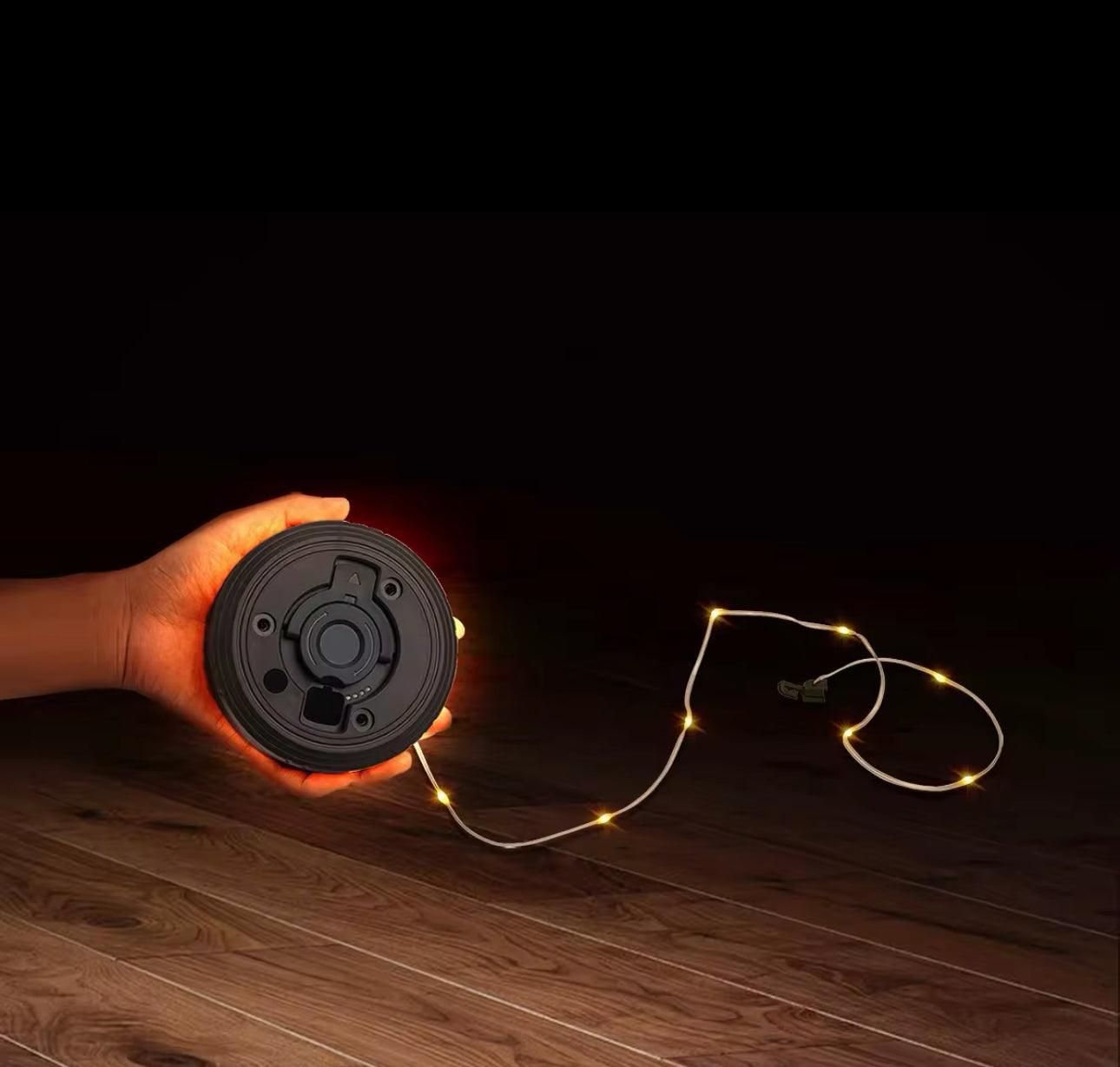 Luz Led portátil para acampar, Usb para lámpara recargable por tienda de campaña al aire libre