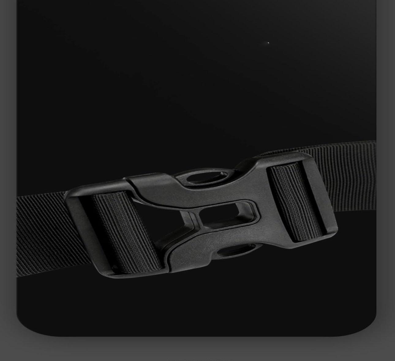 Riñonera para hombre repelente al agua, Monedero, Negro