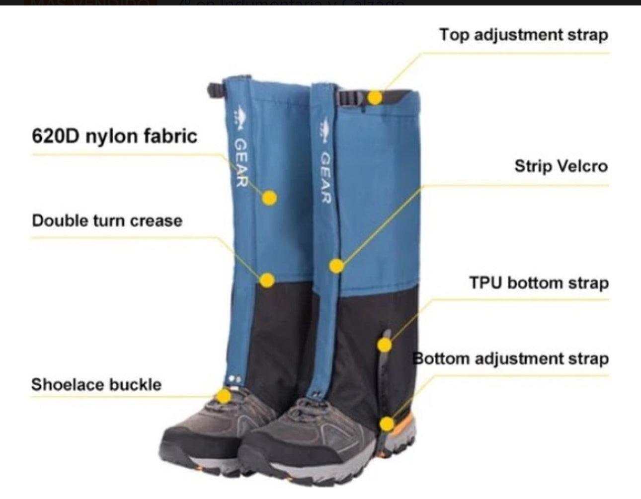 Polainas Impermeables Para Montañismo Trekking Deportes