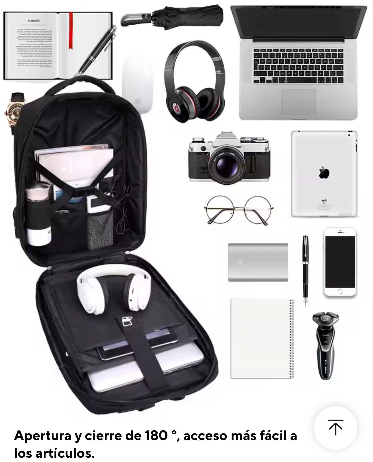 Mochila impermeable de gran capacidad Antirobo