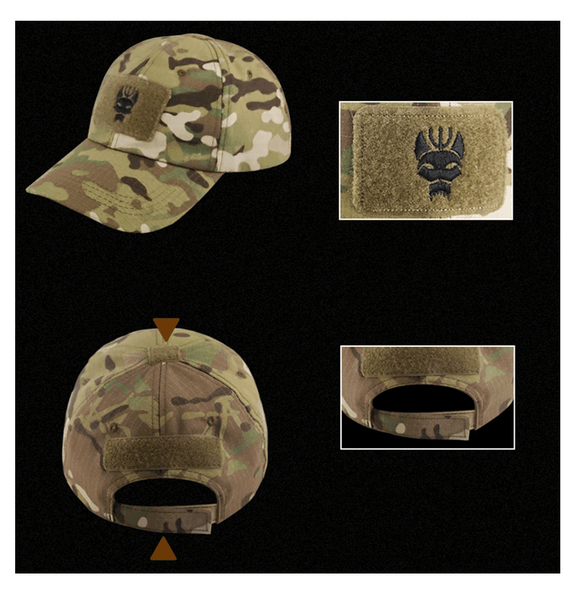 Jockey Gorro Tactico Ajustable Molle JG10