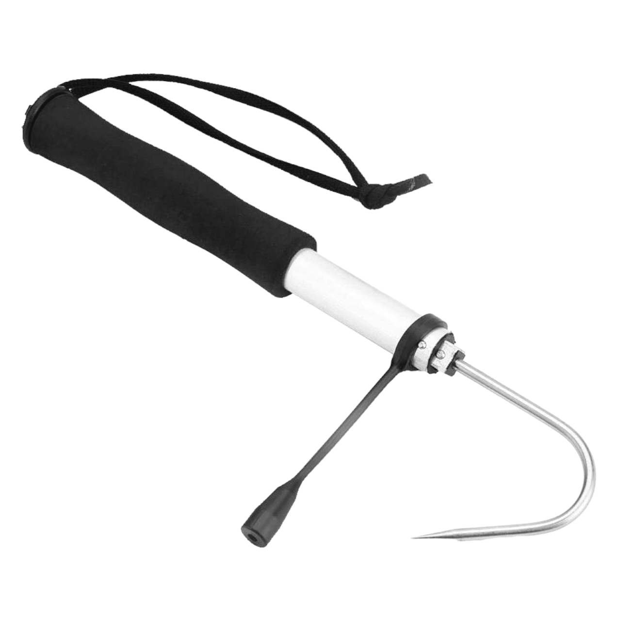 Gancho Garfio Anzuelo Pesca Telescópic 71cm Acero Inoxidable