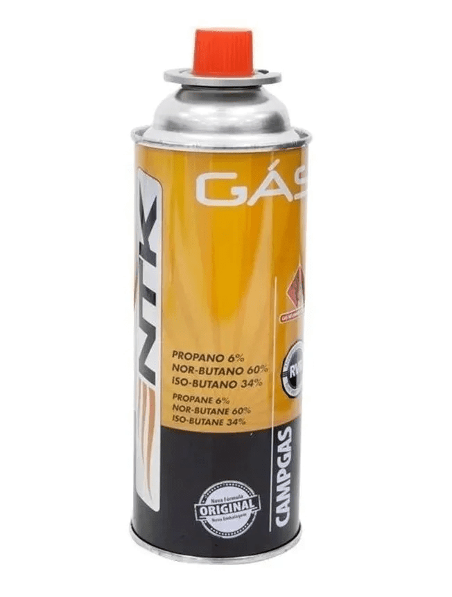 Pack 4 Gas butano NTK 227g Cilindro Cocinillas GTB8