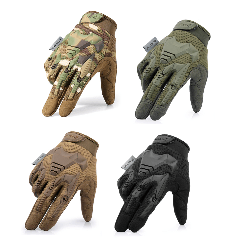 Guantes Tacticos Antideslizante Completos Airsoft Paintball GT8