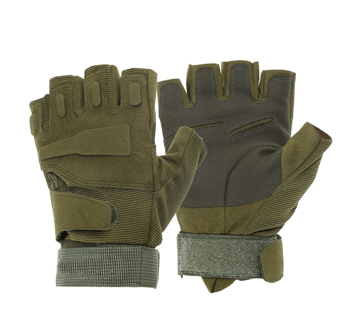 Guantes Tacticos Cortos Antideslizantes Airsoft Militar GT10