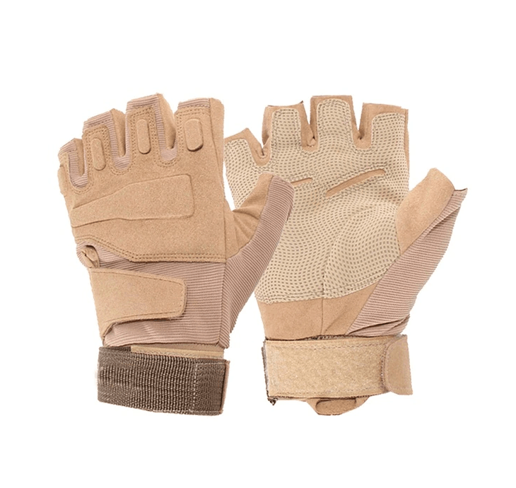 Guantes Tacticos Cortos Antideslizantes Airsoft Militar GT10