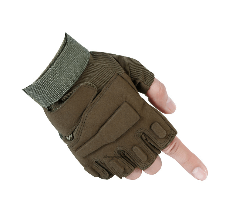 Guantes Tacticos Cortos Antideslizantes Airsoft Militar GT10