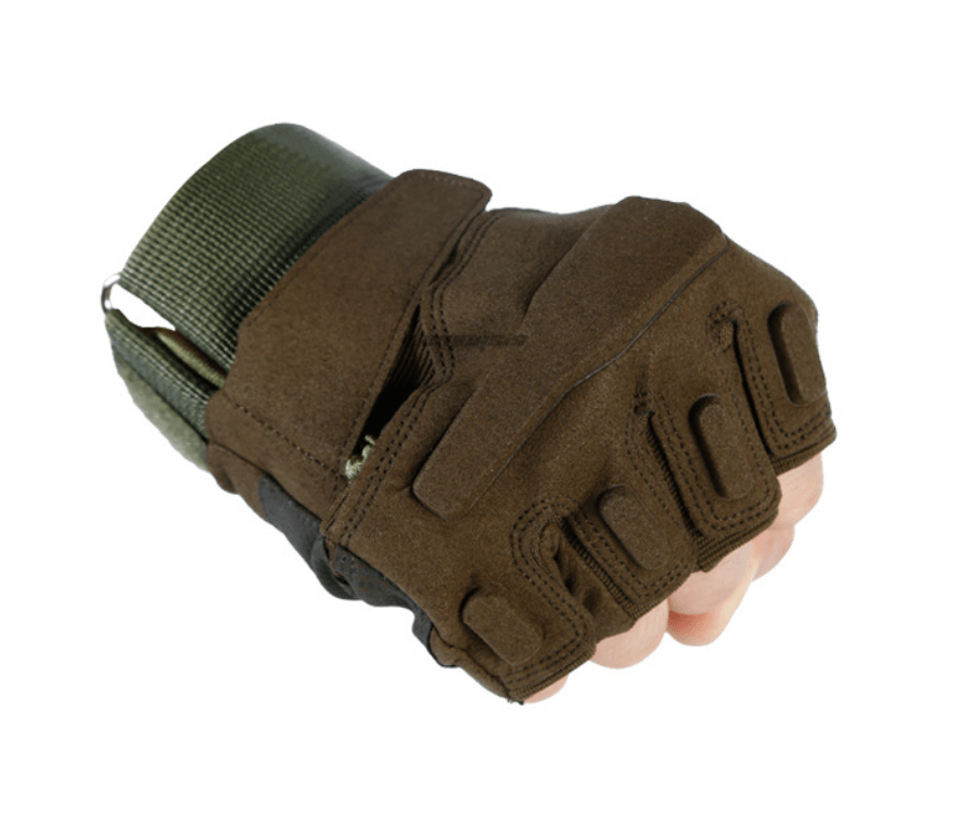 Guantes Tacticos Cortos Antideslizantes Airsoft Militar GT10