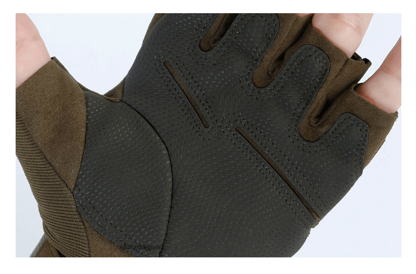 Guantes Tacticos Cortos Antideslizantes Airsoft Militar GT10