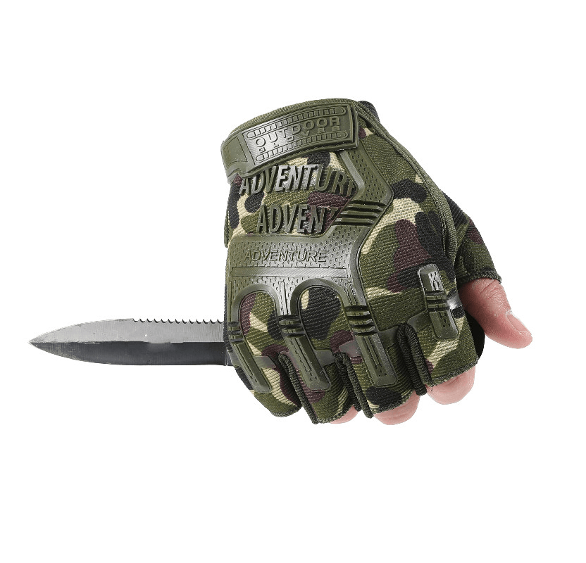 Guantes Tacticos Militares Antideslizante Cortos Airsoft GT6