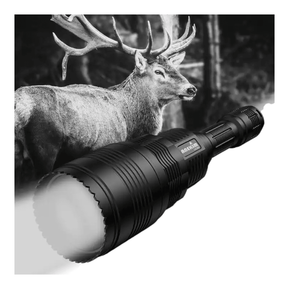 Linterna anekim uc90 predator lght luz tactica caza LTL43