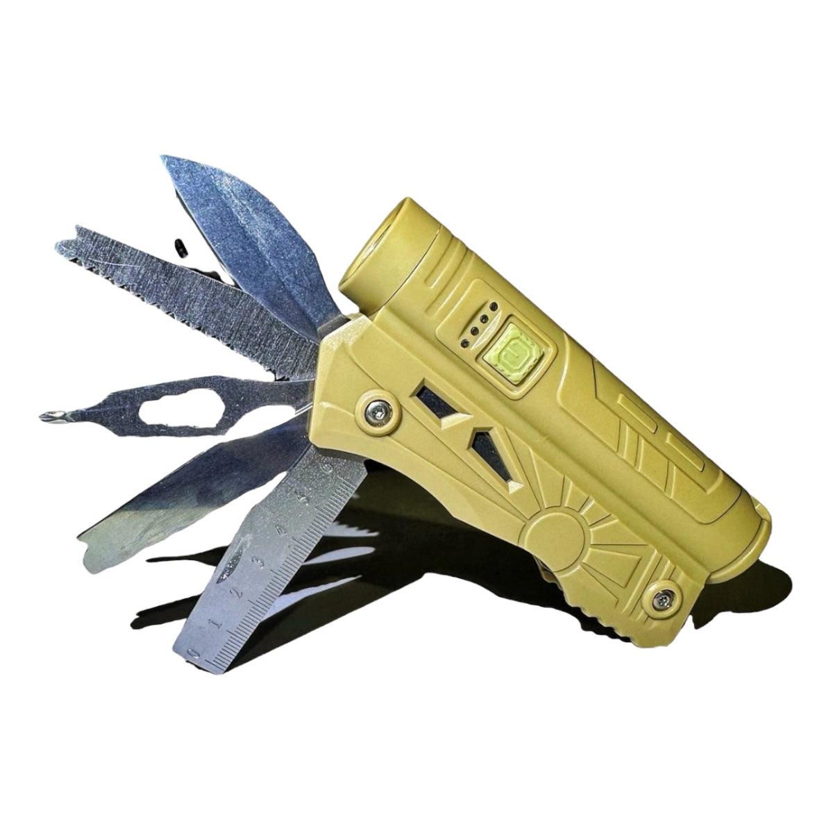 Linterna Led + Herramientas Multifuncional 5 En 1 LTL50