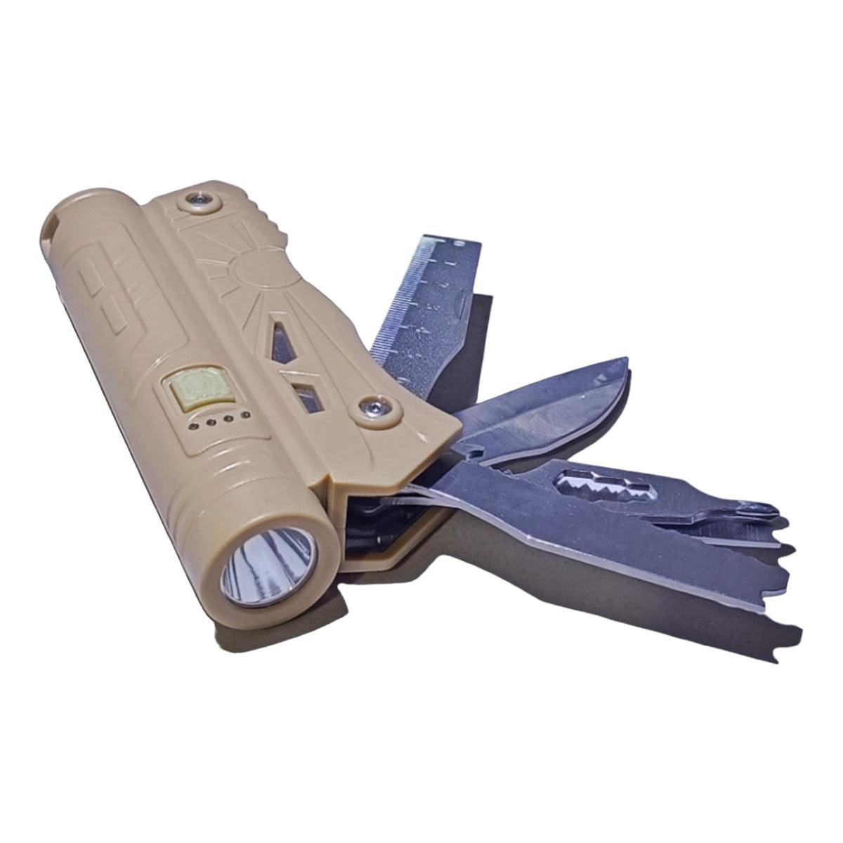 Linterna Led + Herramientas Multifuncional 5 En 1 LTL50