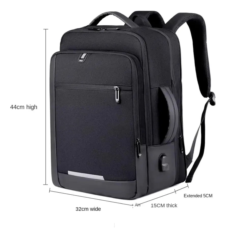Mochila Impermeable Reflex Usb Resistente N5303