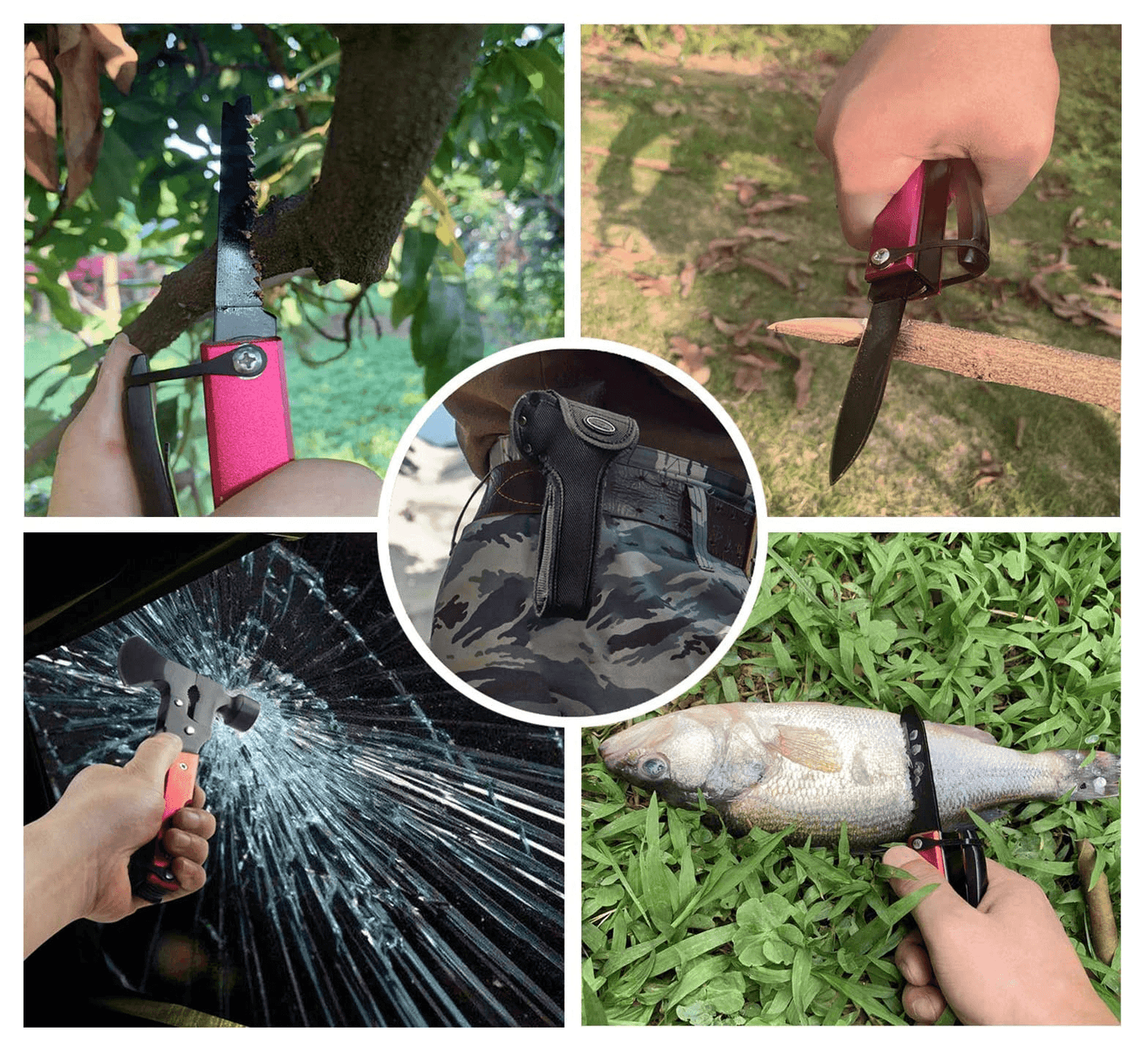 Kit Herramienta Multiuso 18en1 Emergencias Supervivencia EDC16