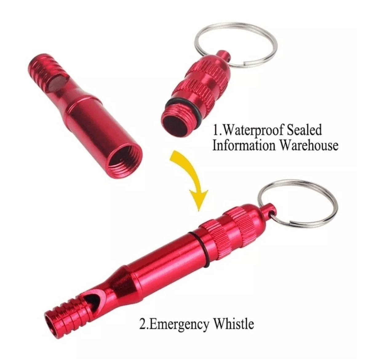 Kit Supervivencia Sos 6 En 1 Outdoor Hiking Mountain BPA4