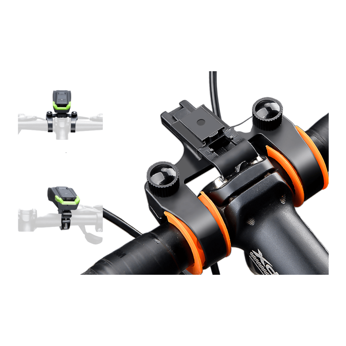 Luz delantera recargable bocina velocimetro LCB1