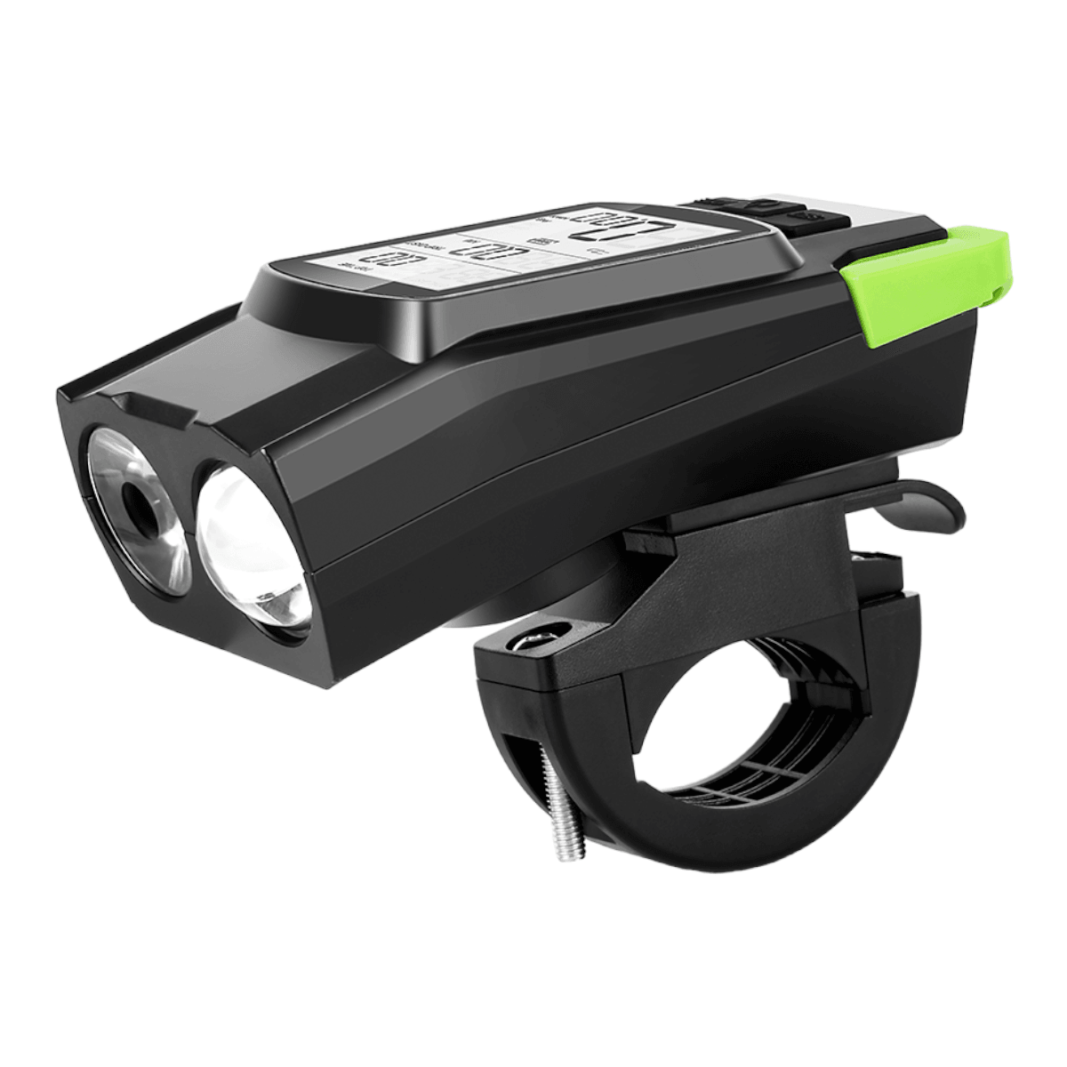 Luz delantera recargable bocina velocimetro LCB1