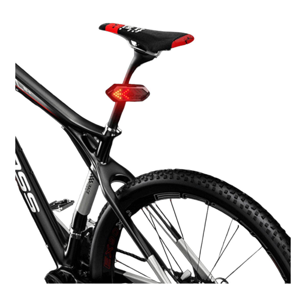 Luz Bicicleta Trasera con señalizacion LCB10
