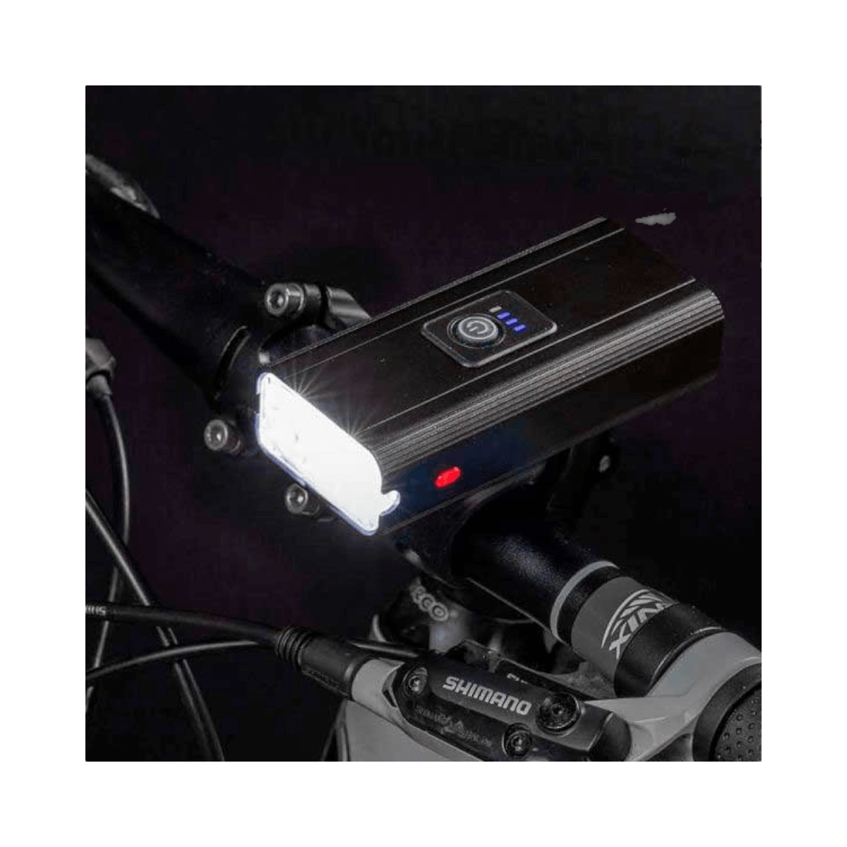 Luz delantera Bicileta con banco poder LCB12