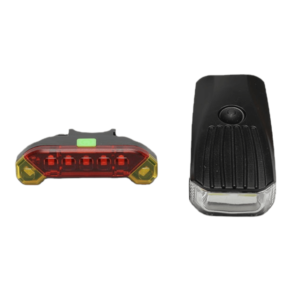 Set luces bicicleta delantera trasera recargable LCB17