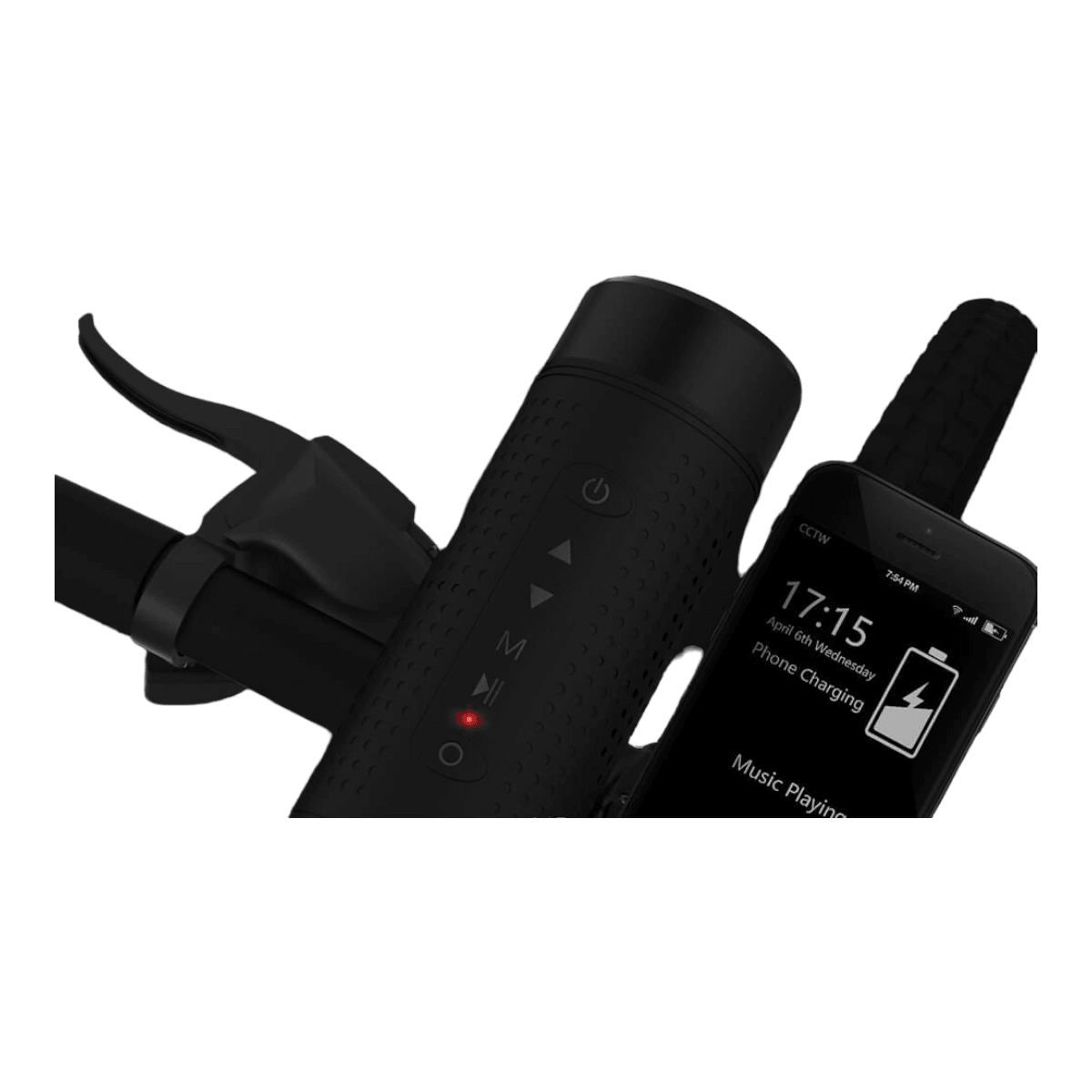 Luz Delantera Bicicleta Parlante Bluetooth banco carga LCB2