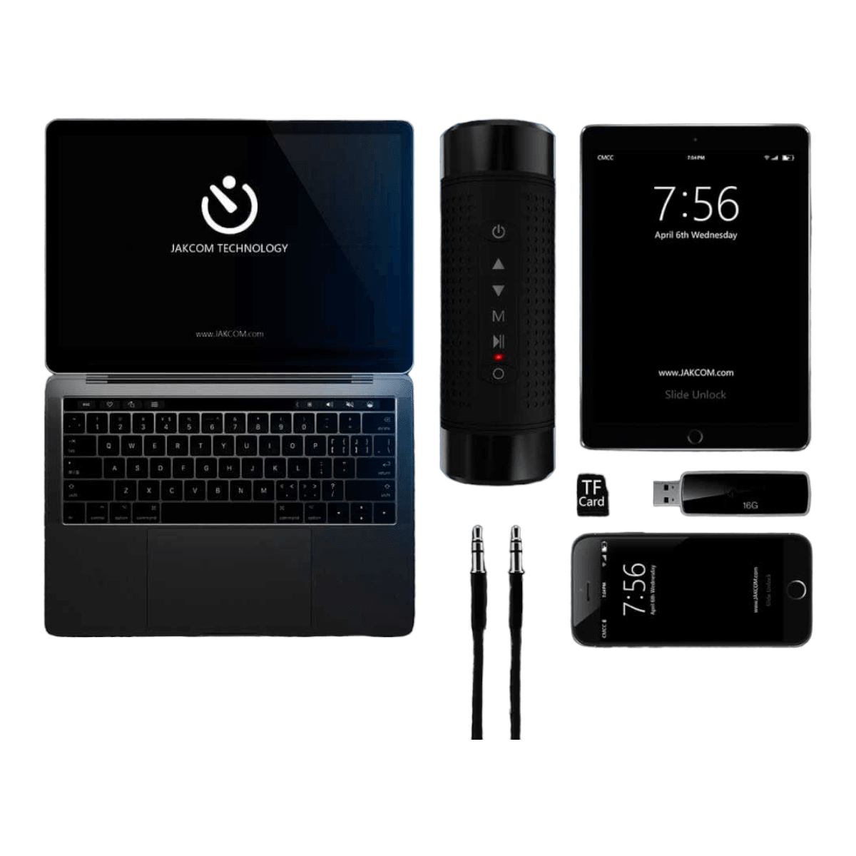 Luz Delantera Bicicleta Parlante Bluetooth banco carga LCB2