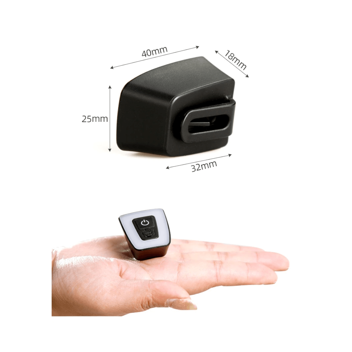Luz Led trasera recargable impermeable LCB25