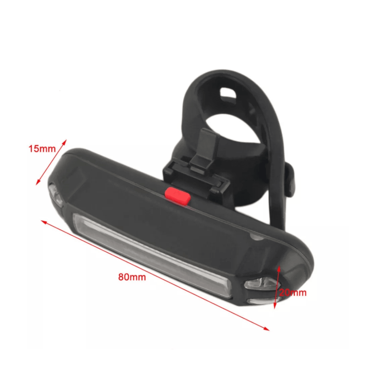 Luz roja trasera led recargable LCB29
