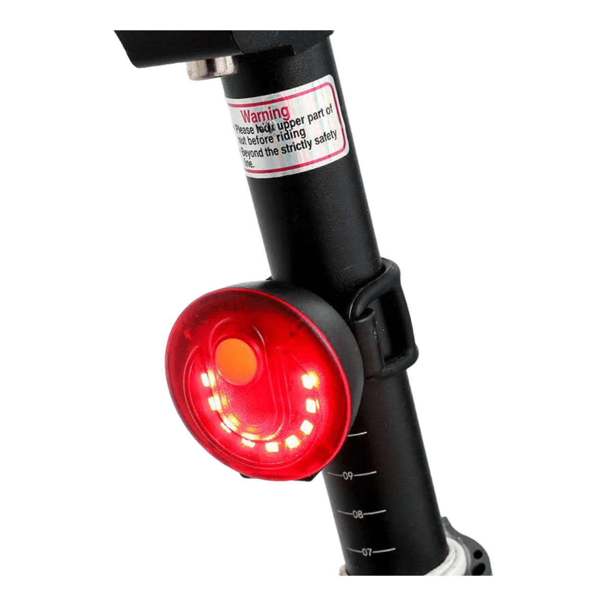 Luz bicicleta trasera led recargable LCB31