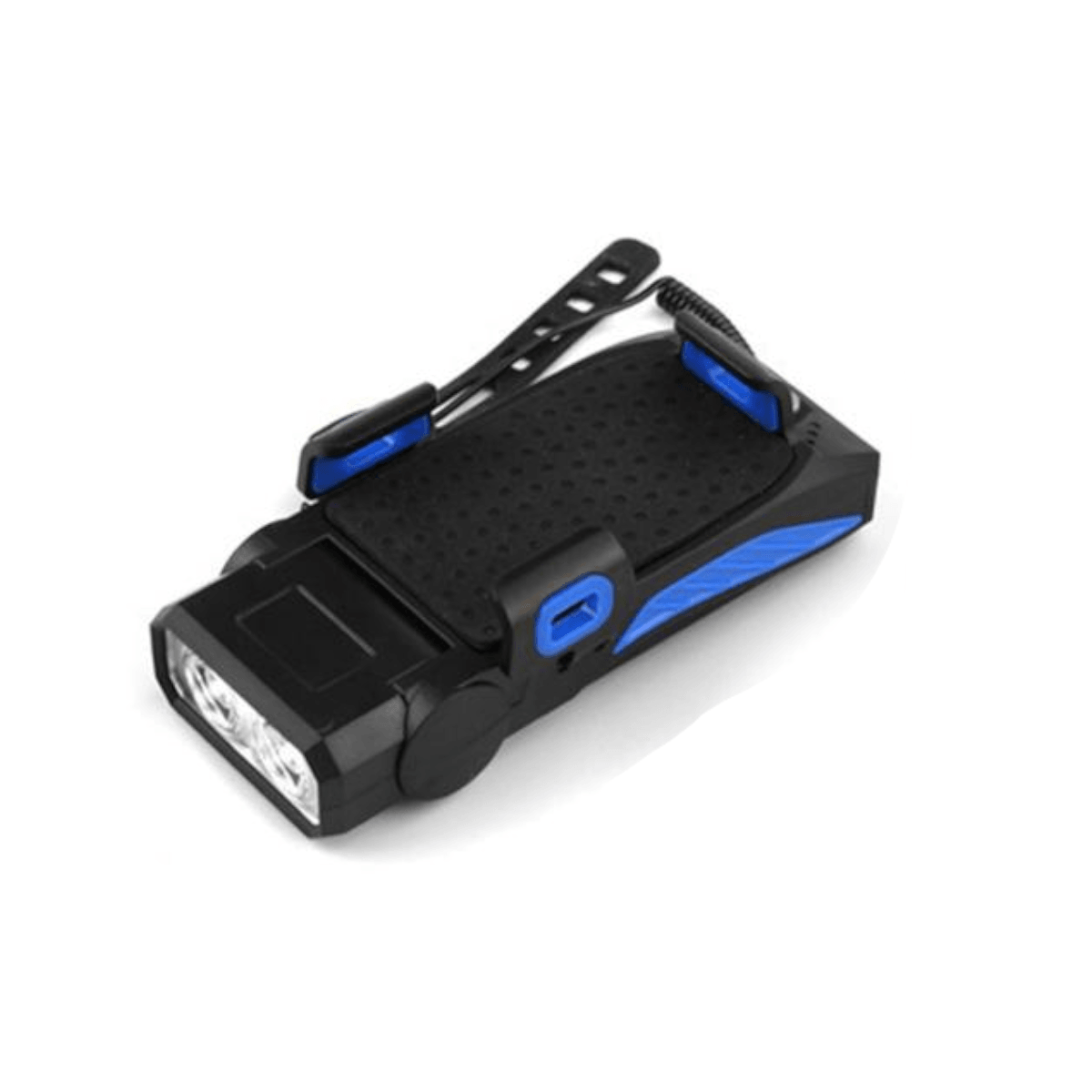 Luz Bicicleta delantera bocina banco poder porta celular LCB6