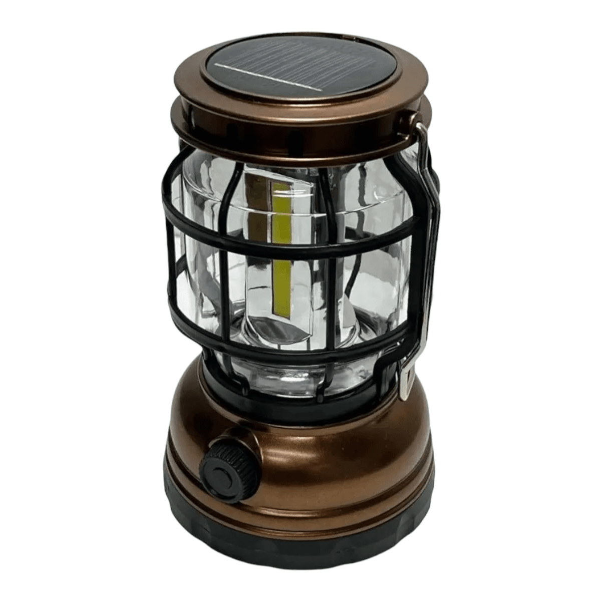 Lampara retro solar recargable camping outdoor LTL2