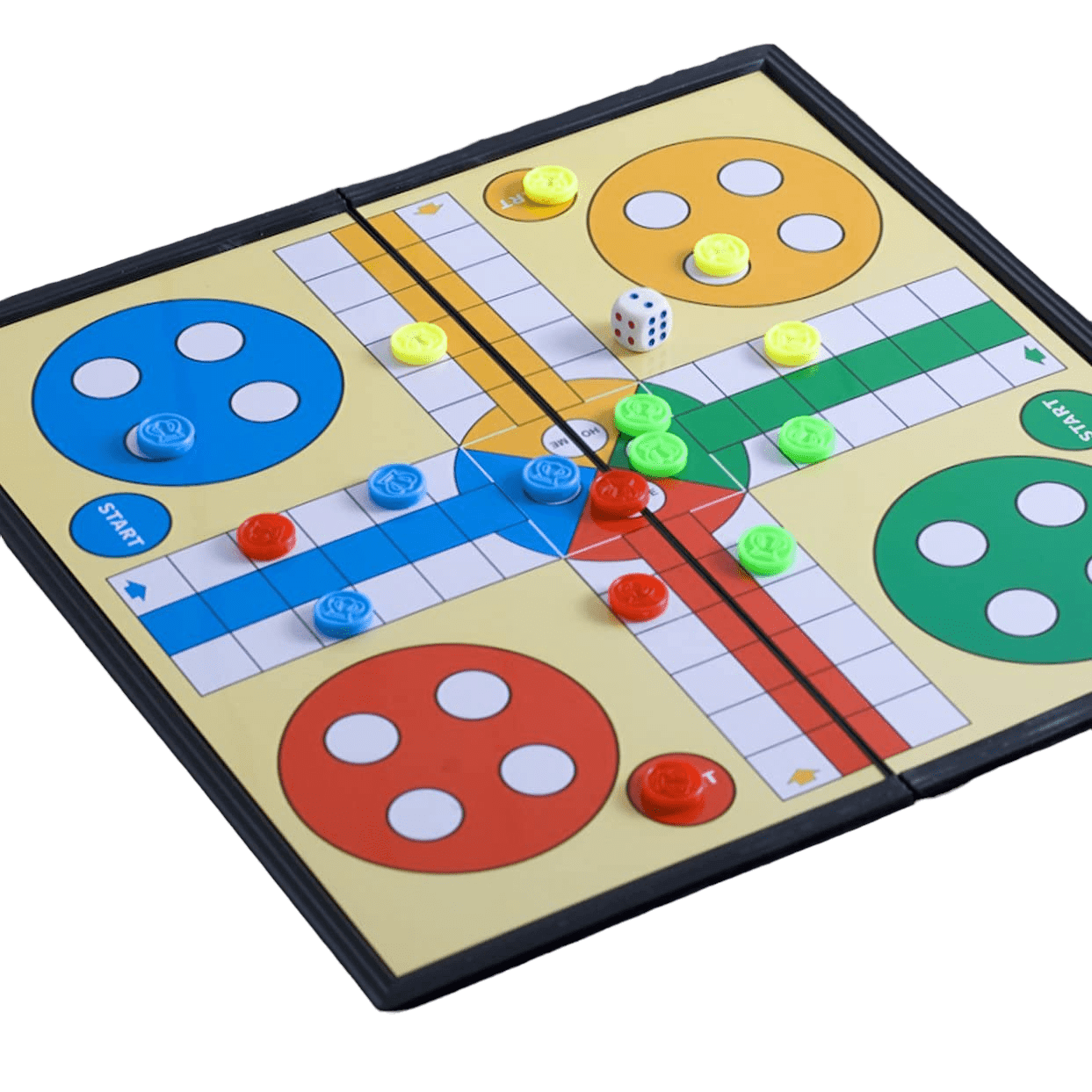 Ludo Magnetico 33x33cm Clasico Juego Mesa ETM12