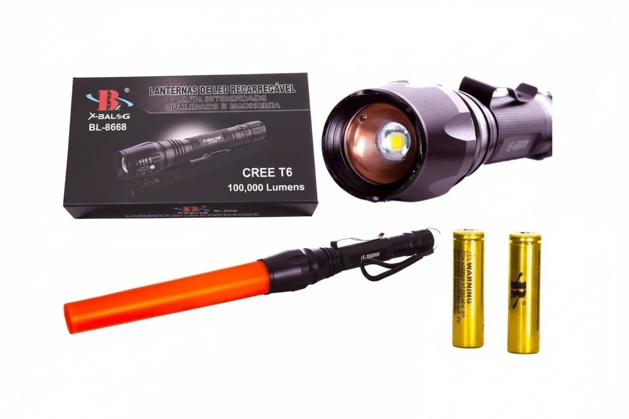 Linterna Led Señalizador Bl-8668 Camping LTL16
