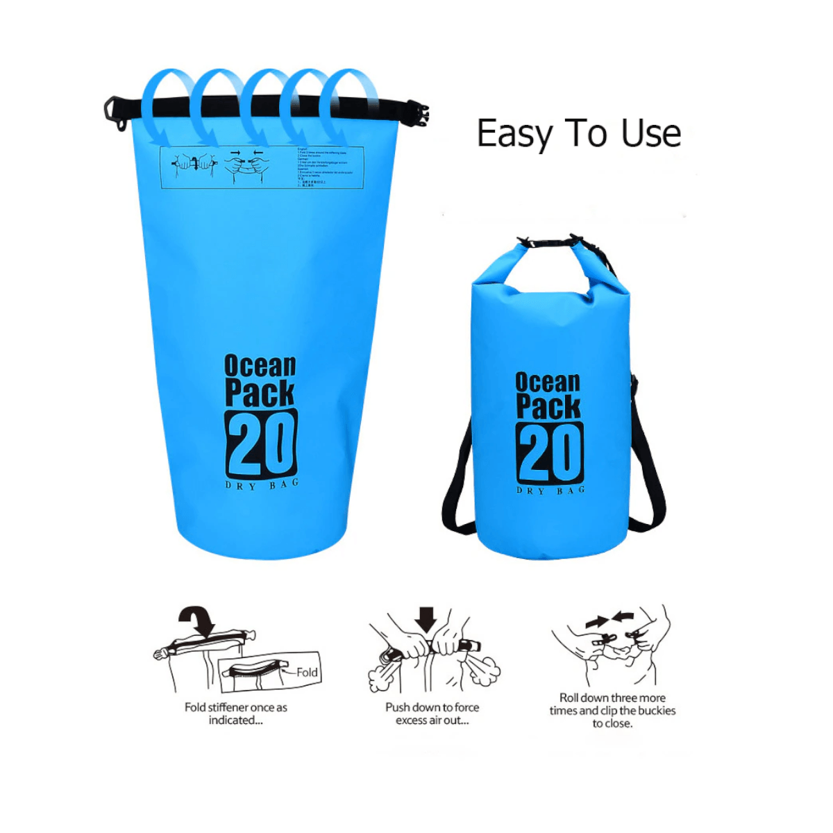 Mochila Bolso 10L Impermeable pvc Outdoor M118