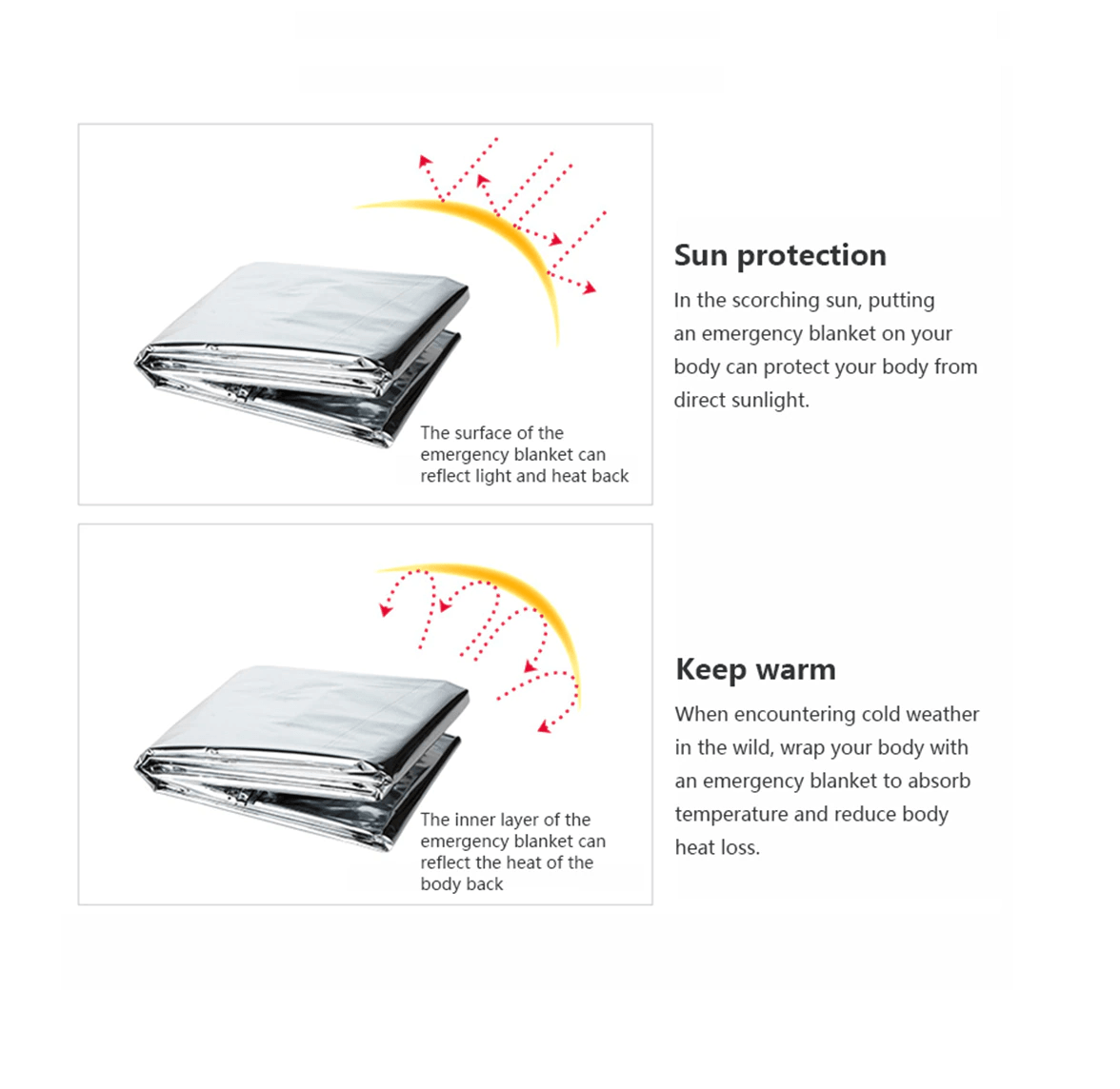 Manta Termica Supervivencia BPA7