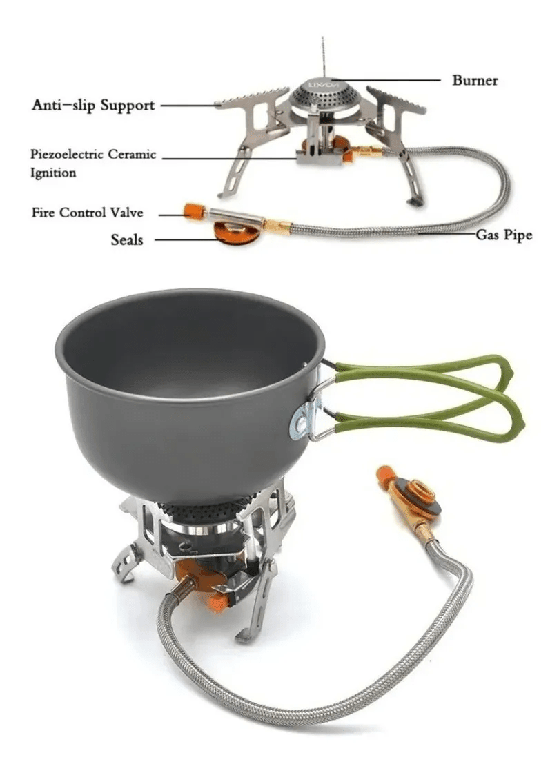 Mini Cocinilla Estufa Portatil Gas 3500w Camping CN5
